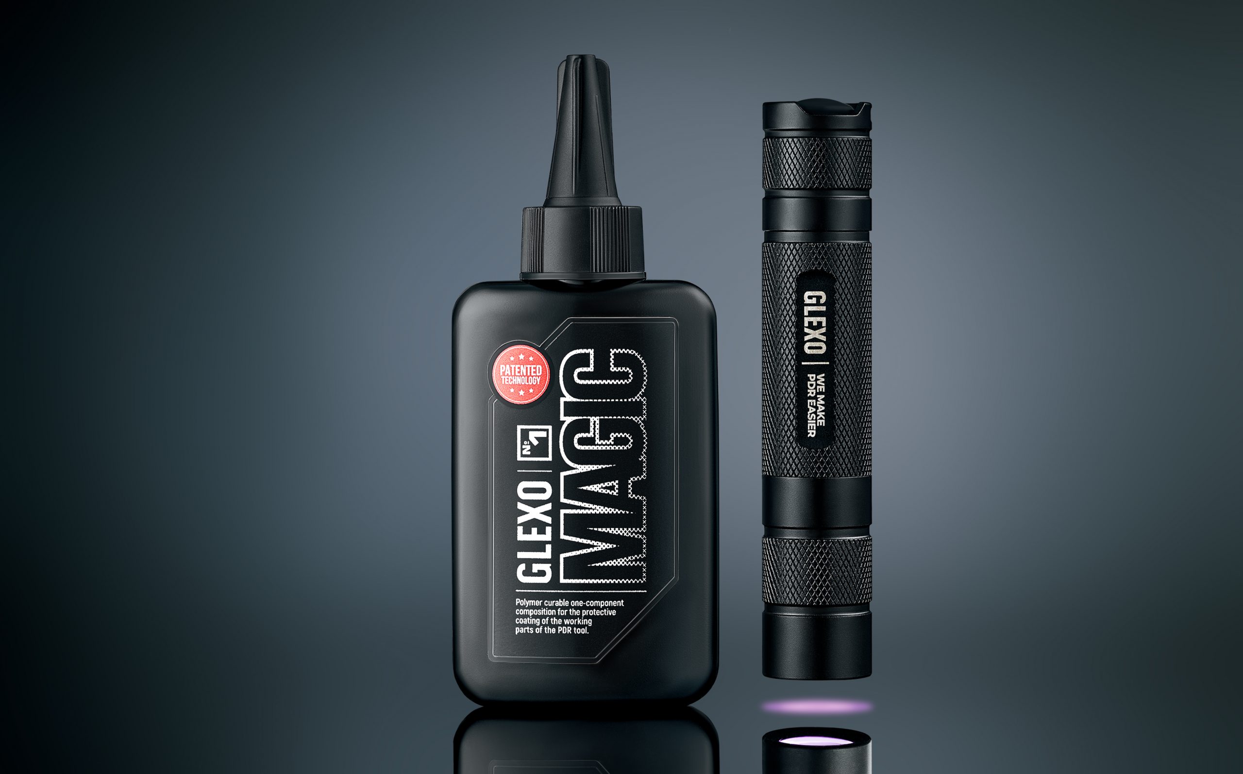 Glexo Magic Set V2 protective coating for paintless dent repair tools