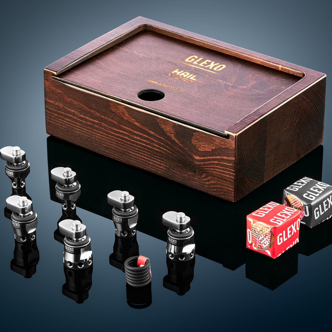 Glexo Hail Micro Kit with cold glue and micro PDR tabs for hail repair