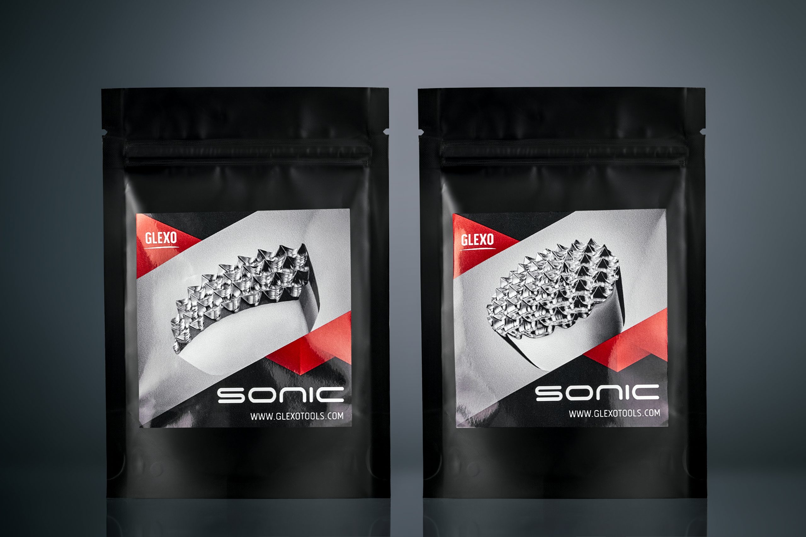 Glexo Sonic Sharp tip with spikes for precise dent finishing