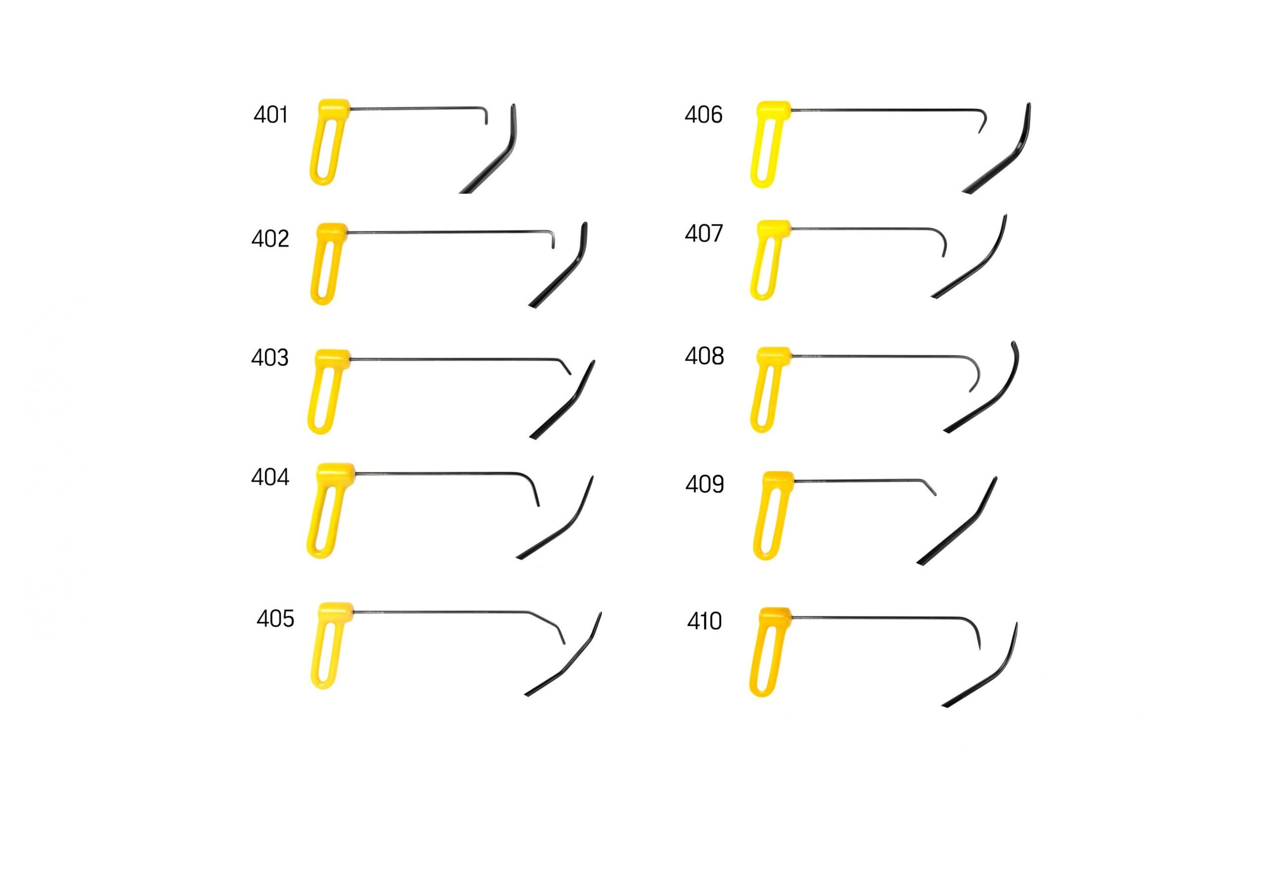 Carepoint 4mm PDR rod set for paintless dent repair