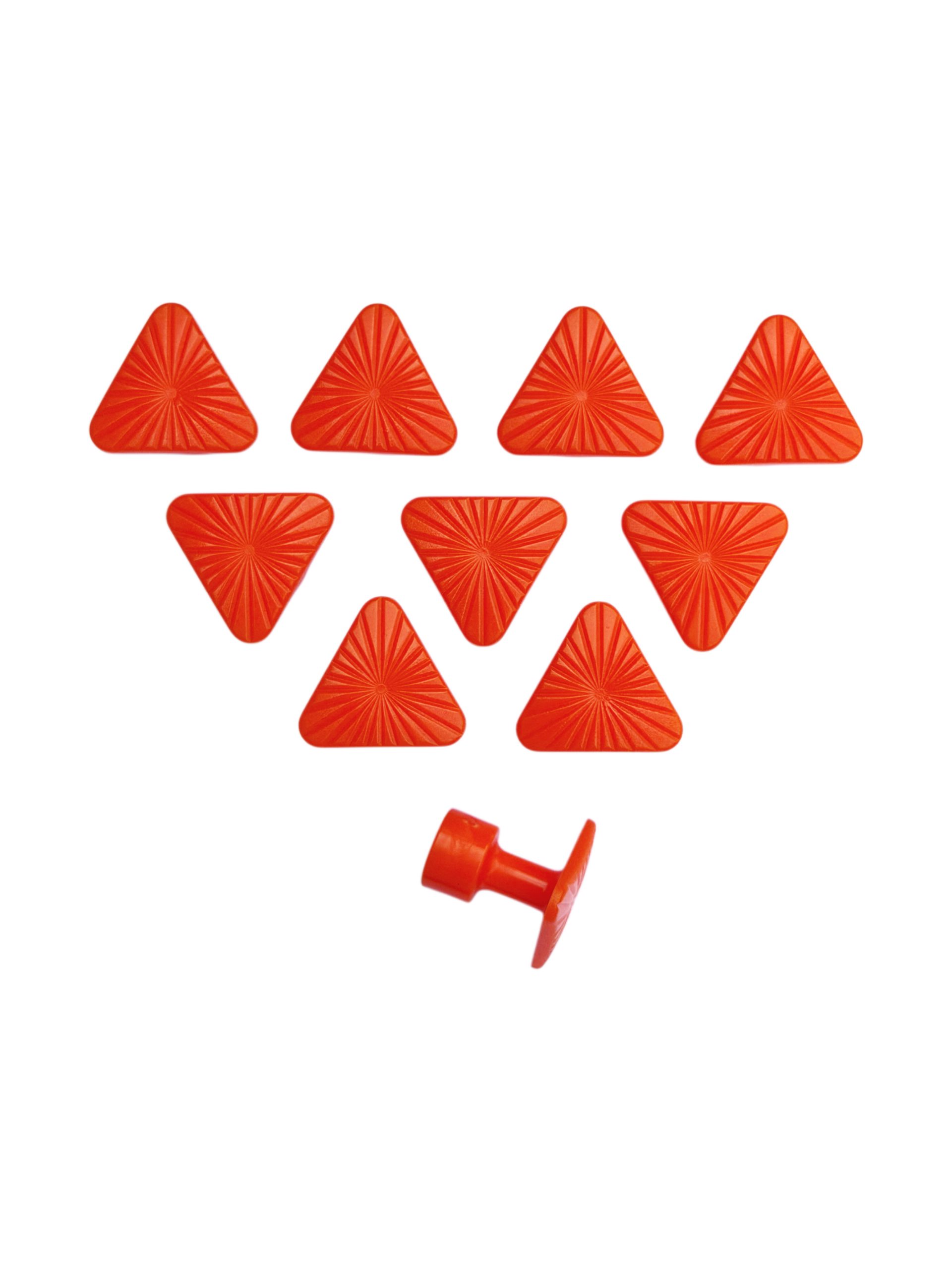 Sergio Pillon Textured Triangle PDR Glue Tabs 28mm